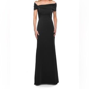 La Femme Off the Shoulder Gown